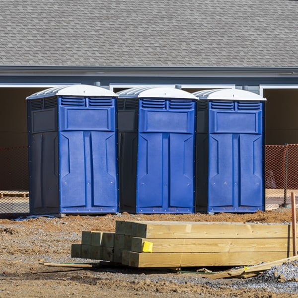 are there any restrictions on what items can be disposed of in the portable toilets in Bloomingdale New York